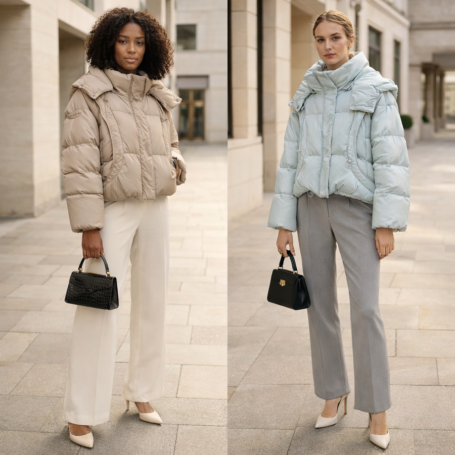 Manteaux femme hiver neufs avec étiquettes - lot de 20 pièces