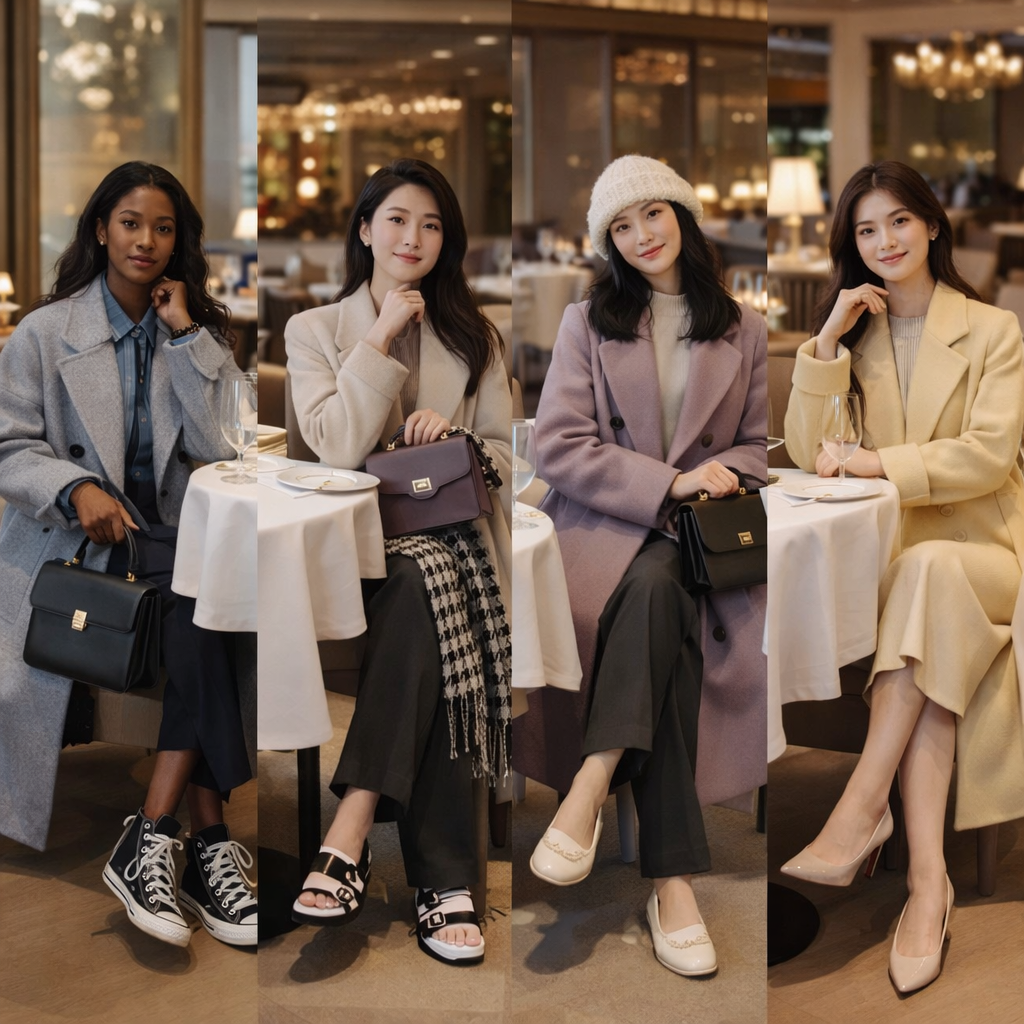 Manteaux longs femme — Lot surprise tendance de 30 pièces