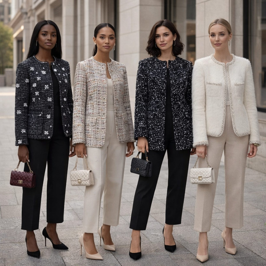 Vestes femme chic style parisien — Lot surprise de 50 pièces