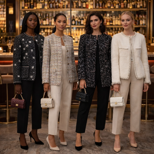 Vestes femme chic style parisien — Lot surprise de 50 pièces